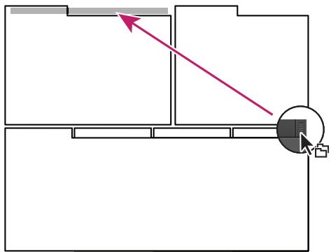 ADOBE ENCORE CS4 - Ancrage ou regroupement de panneaux - 2