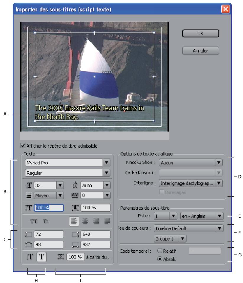 ADOBE ENCORE CS4 - Importation de fichiers script texte - 1