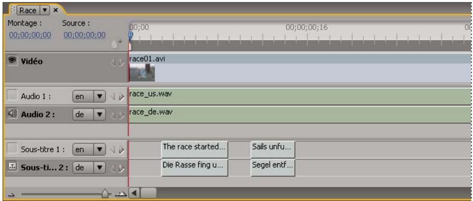 ADOBE ENCORE CS5 - A propos des montages - 1