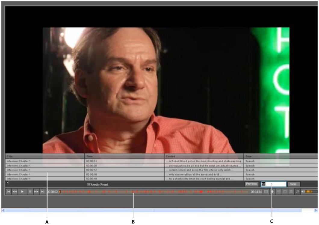 ADOBE ENCORE CS5 - Recherche de contenu dans Flash DVD - 1