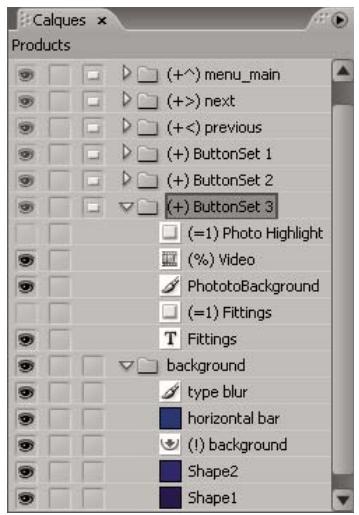 ADOBE ENCORE CS5 - Préfixes des noms de calques pour les menus - 2