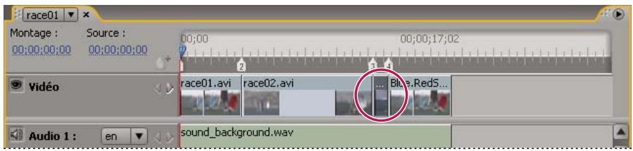 ADOBE ENCORE CS5 - Suppression de clips vidéo ou audio d'un montage - 1