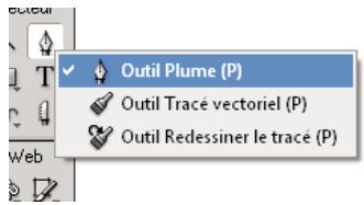 ADOBE FIREWORKS CS5 - Sélection d'un outil parmi un groupe d'outils - 1