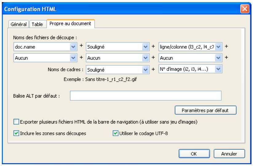 ADOBE FIREWORKS CS5 - Modification de la convention de dénomination par défaut - 1