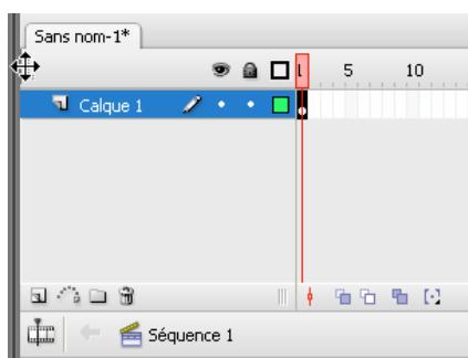 ADOBE FLASH CS3 - Modification de l'apparence du scenario - 1