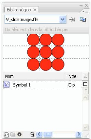 ADOBE FLASH CS3 - A propos de la mise à l'échelle à 9 découpes et des symboles de clip - 1