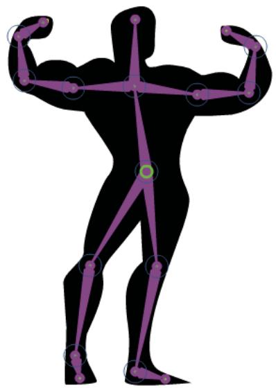 ADOBE FLASH CS4 - A propos de la cinématique inverse - 1