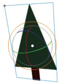 ADOBE FLASH CS4 - Rotation d'objects dans un espace 3D - 2