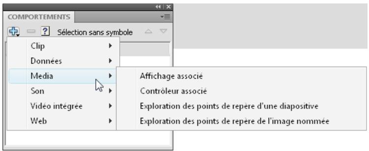 ADOBE FLASH CS4 - Présentation des comportements - 1