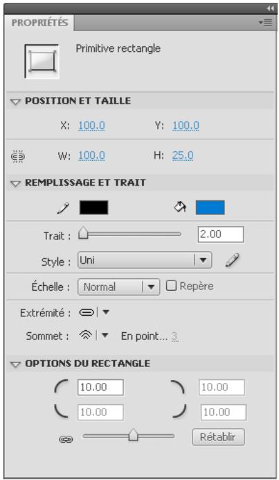 ADOBE FLASH CS4 - Dessen de rectangles primitifs - 1