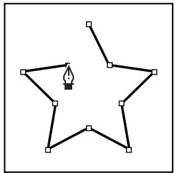 ADOBE FLASH CS4 - Dessin de lignes droites avec l'outil Plume - 1