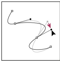 ADOBE FLASH CS4 - Ajustement des segments - 2