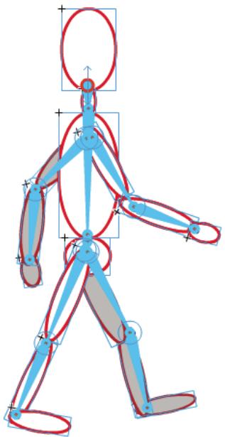 ADOBE FLASH CS4 - A propos de la cinématique inverse - 2