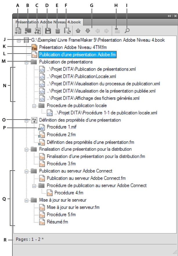ADOBE FRAMEMAKER 10 - Définition de livres hiérarchisés - 1