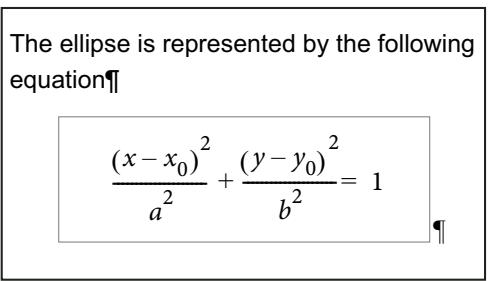 ADOBE FRAMEMAKER 10 - Ajout d'un opérande à un élément mathématique - 1