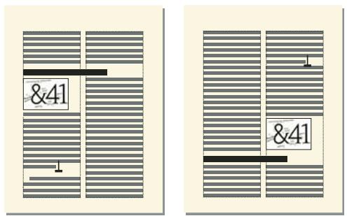 ADOBE FRAMEMAKER 10 - Cadres ancrés dans les mises en page à colonnes multiples - 2