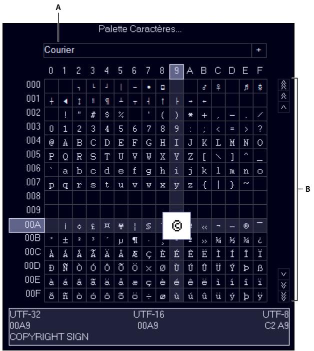 ADOBE FRAMEMAKER 10 - Utilisation de la palette Caractères - 1