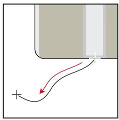 ADOBE FRAMEMAKER 11 - Dessin d'une courbe à main levée - 1