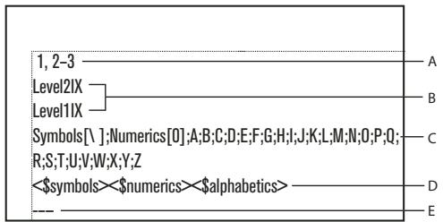 ADOBE FRAMEMAKER 11 - Modification de l'enchâinement de texte spécial pour une liste ou un index - 2
