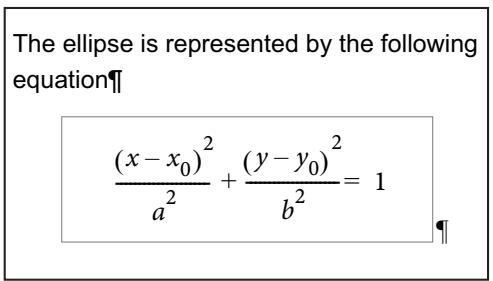 ADOBE FRAMEMAKER 11 - Ajout d'un opérande à un élément mathématique - 1