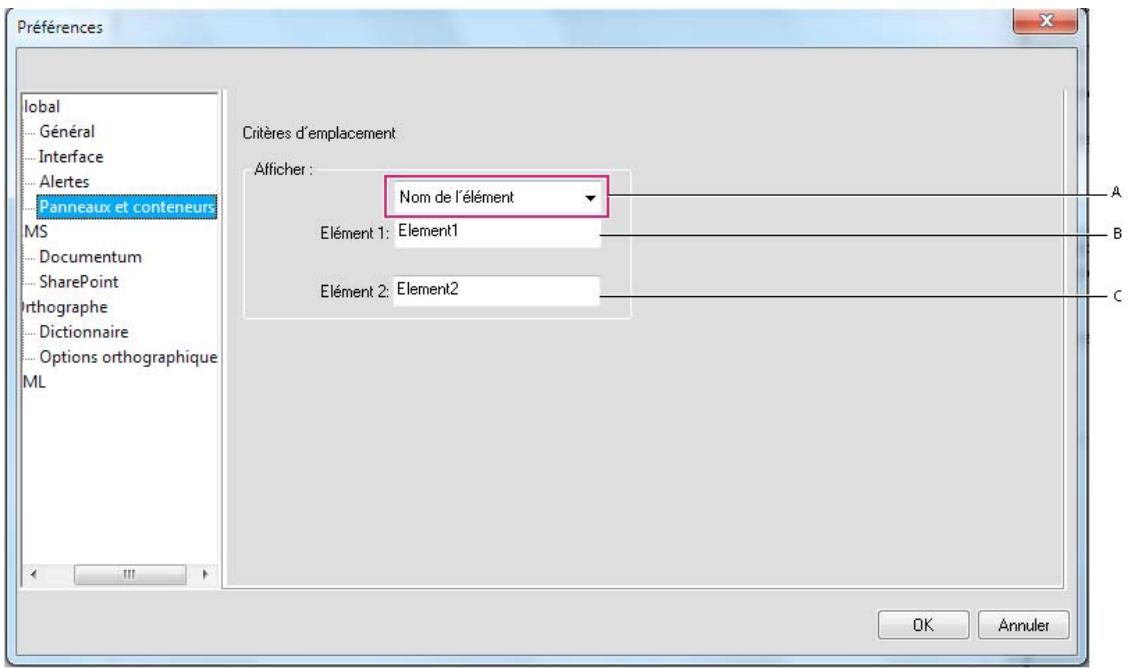ADOBE FRAMEMAKER 11 - Panneaux et contenteurs - 1