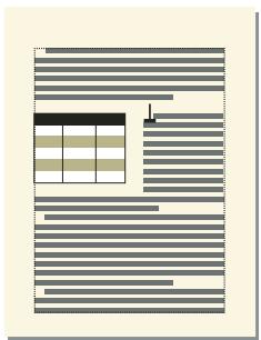 ADOBE FRAMEMAKER 11 - Habillage d'un tableau avec du texte - 1