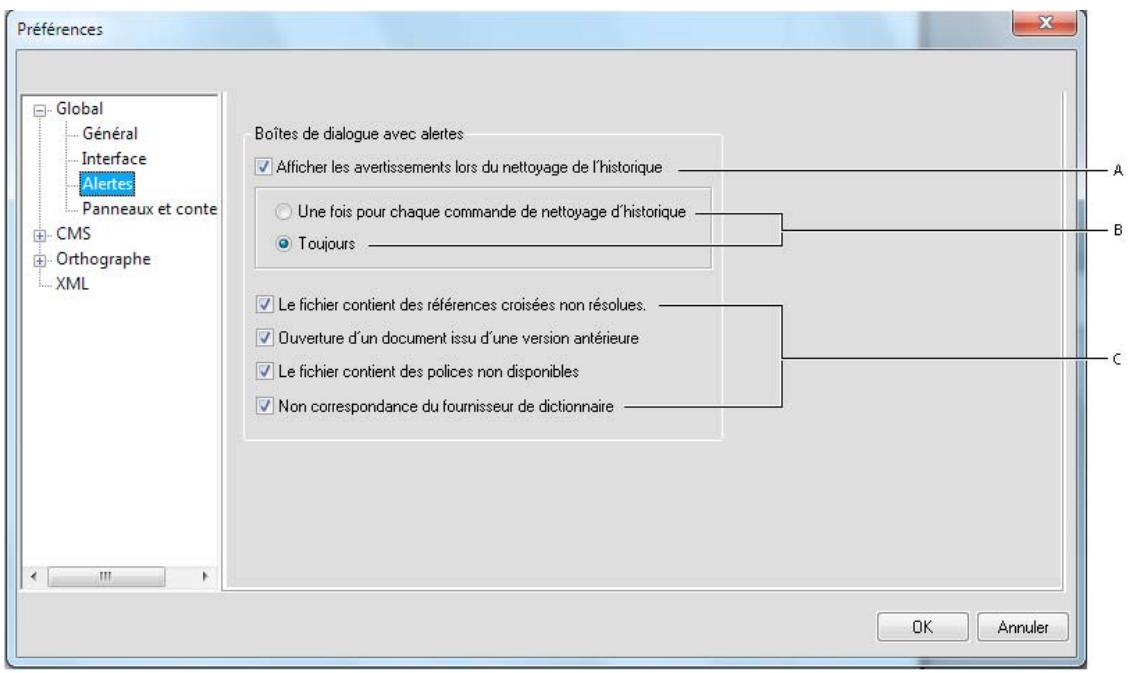 ADOBE FRAMEMAKER 11 - Alertes - 1