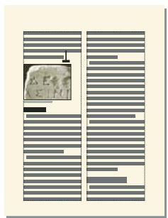 ADOBE FRAMEMAKER 11 - Cadres ancrés dans une colonne de texte - 1