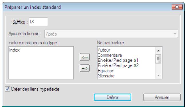 ADOBE FRAMEMAKER 11 - Génération de l'index d'un livre - 1