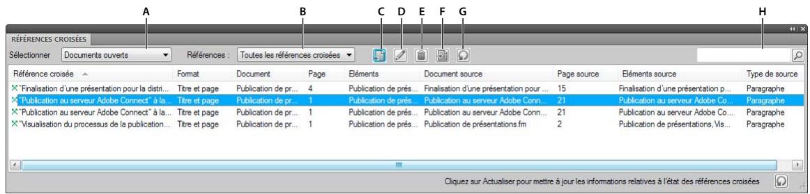 ADOBE FRAMEMAKER 11 - Présentation du conteneur de références croisées - 1