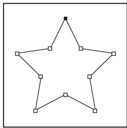 ADOBE ILLUSTRATOR CS4 - Dessen de segments droits avec l'outil Plume - 2
