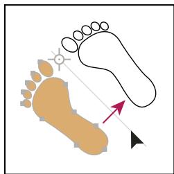 ADOBE ILLUSTRATOR CS4 - Création d'un objet symétrique à l'aide de l'outil Miroir - 2