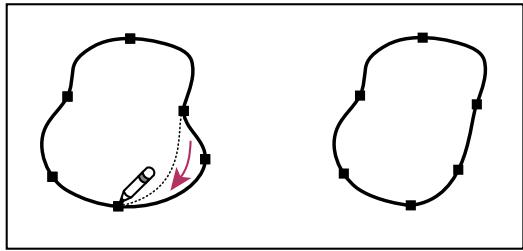 ADOBE ILLUSTRATOR CS4 - Remodelage de tracés à l'aide de l'outil Crayon - 1