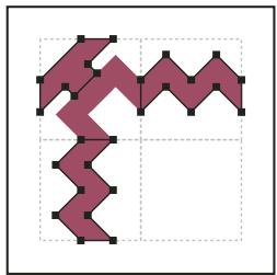 ADOBE ILLUSTRATOR CS4 - Création d'éléments d'angle pour des motifs de tracé - 7