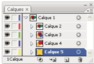 ADOBE ILLUSTRATOR CS4 - Décomposition des éléments sur des calques distincts - 1