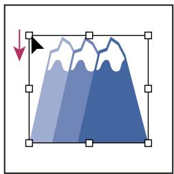 ADOBE ILLUSTRATOR CS4 - Distorsion d'objects à l'aide de l'outil Transformation manuelle - 1