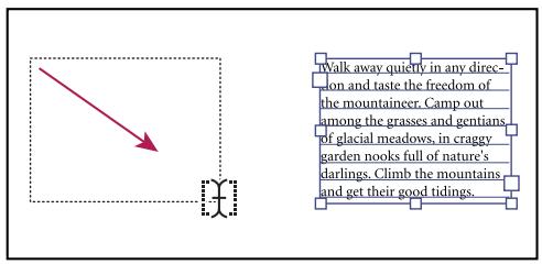 ADOBE ILLUSTRATOR CS4 - Saisie de texte dans une zone - 1