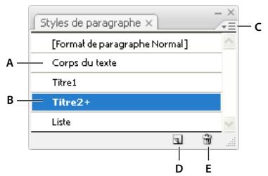 ADOBE ILLUSTRATOR CS4 - A propos des styles de caractère et de paragraphe - 1