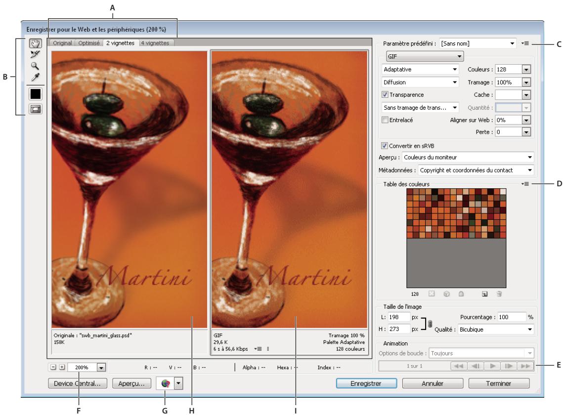 ADOBE ILLUSTRATOR CS4 - Présentation de l'option Enregistrer pour le Web et les périhériques - 1