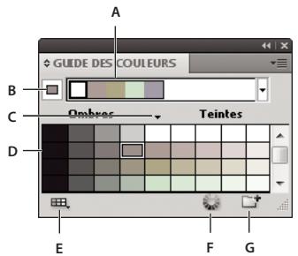 ADOBE ILLUSTRATOR CS4 - Présentation du panneau Guide des couleurs - 1