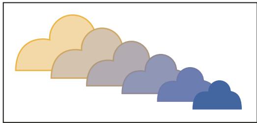 ADOBE ILLUSTRATOR CS4 - Inversion de l'ordre de superposition d'un dégradé de formes - 2
