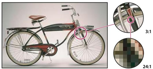 ADOBE ILLUSTRATOR CS4 - A propos des images bitmap - 1