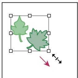 ADOBE ILLUSTRATOR CS4 - Transformation à l'aide d'un cadre de sélection - 1