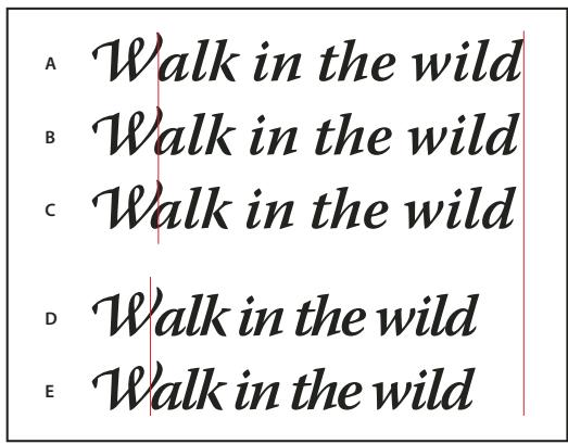 ADOBE ILLUSTRATOR CS4 - Crénage et approche - 1