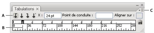 ADOBE INCOPY CS3 - Répéter des tabulations - 1