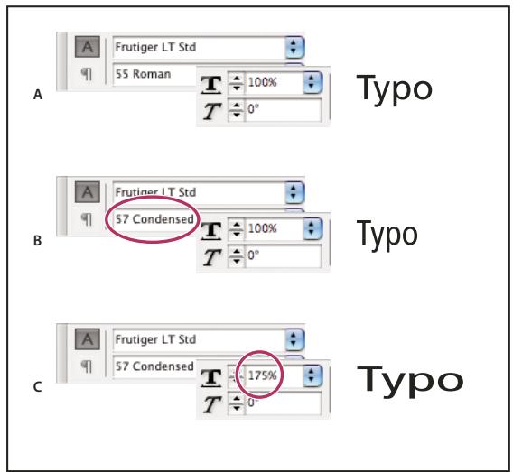 ADOBE INCOPY CS3 - Mise à l'échelle du texte - 1