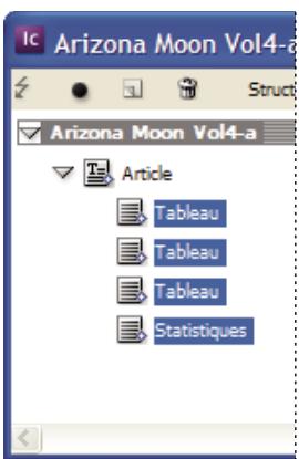 ADOBE INCOPY CS3 - Insertion d'un élément parent - 1