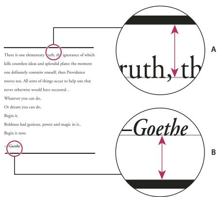 ADOBE INCOPY CS3 - Ajout de filets au-dessus ou au-dessous des paragraphes - 1