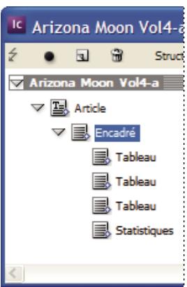 ADOBE INCOPY CS3 - Insertion d'un élément parent - 2