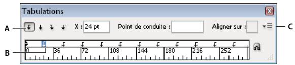 ADOBE INCOPY CS5 - Répétition de tabulations - 1